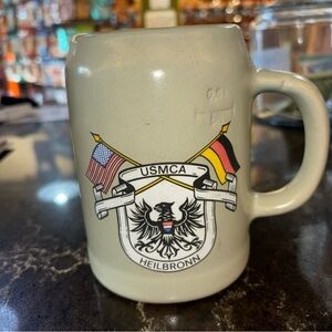 Vintage Cluss  Bier USMC Eagle Cress With Crossed  Flags